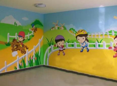 瑞昌幼儿园墙体彩绘制作流程及注意事项
