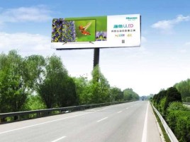 瑞昌高速擎天柱广告牌的特点和优势