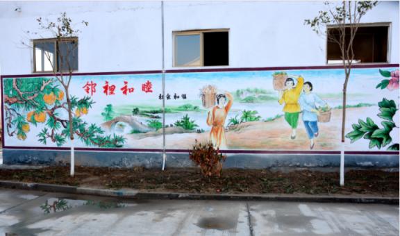 瑞昌乡镇文化墙 乡风文明焕发新活力