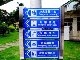 瑞昌标识导向系统设计需要掌握的四大元素